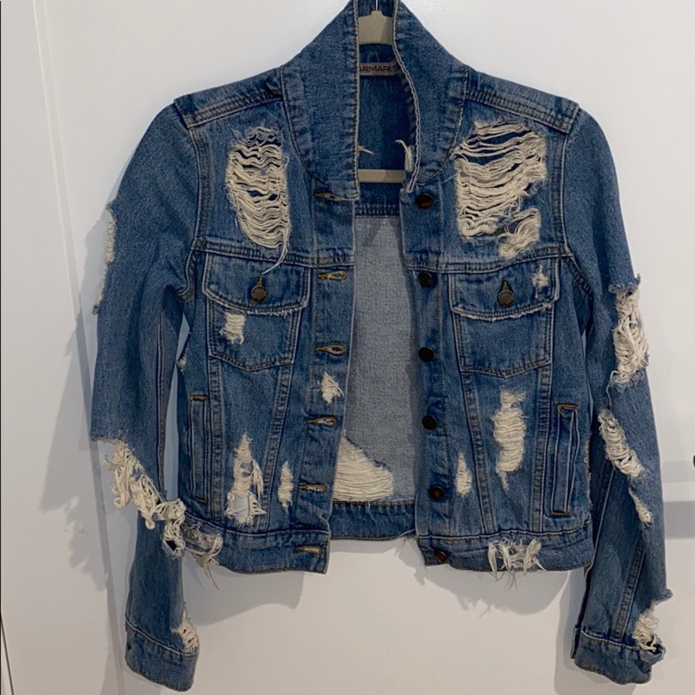 Carmar/LF Ripped Denim Jacket